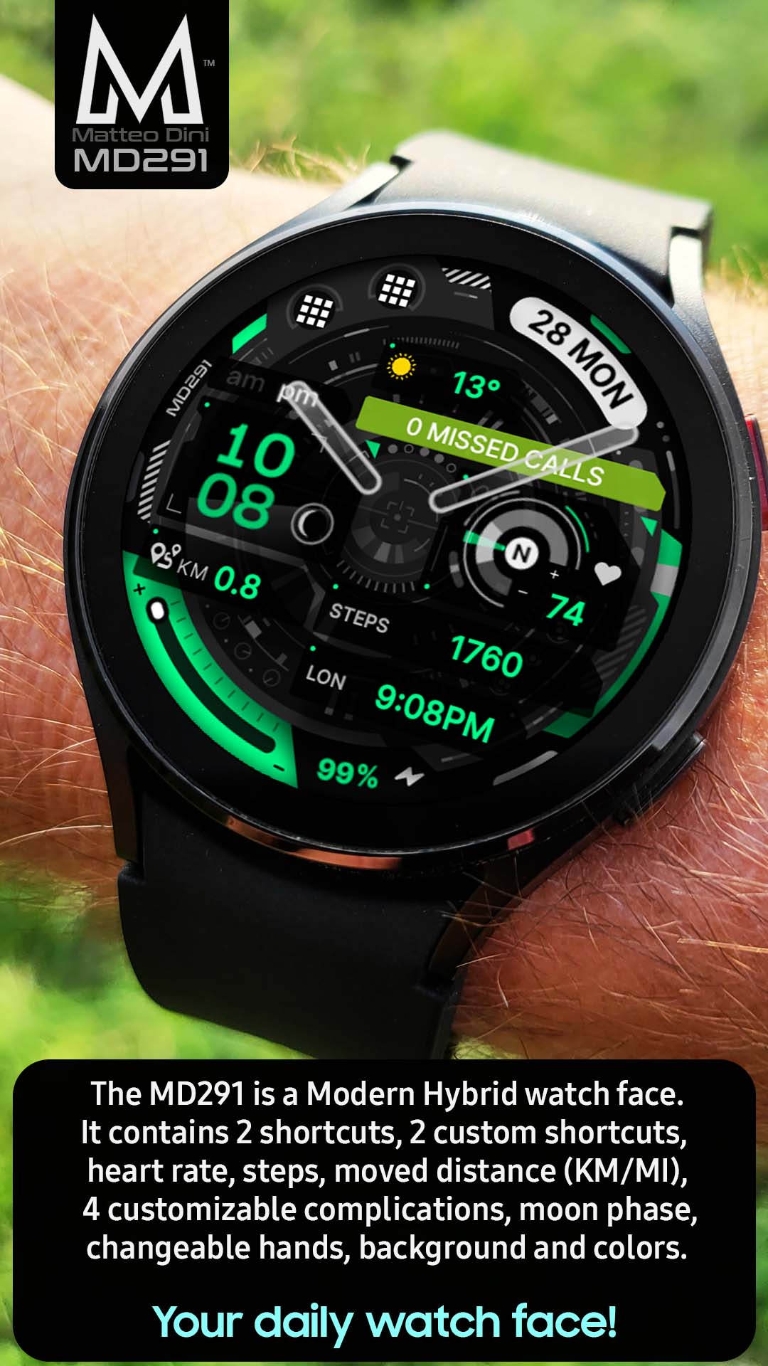 mi hybrid watch